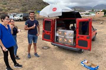 Feria de Ganado de las fiestas del Pilar del Valle de los Nueve (Foto TA)