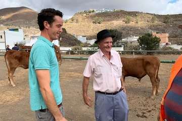 Feria de Ganado de las fiestas del Pilar del Valle de los Nueve (Foto TA)