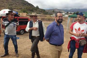Feria de Ganado de las fiestas del Pilar del Valle de los Nueve (Foto TA)