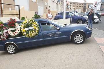 Emoción y silencio en la despedida al joven Valentín Santana (Foto TA)
