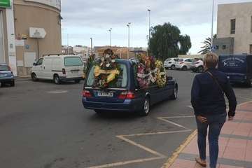 Emoción y silencio en la despedida al joven Valentín Santana (Foto TA)