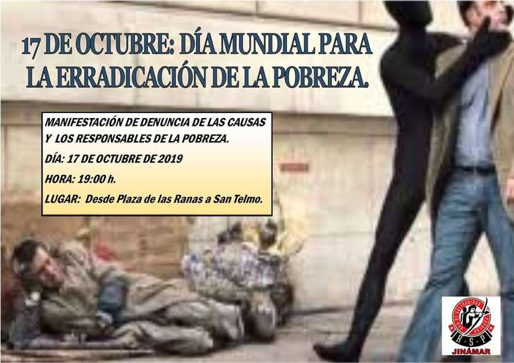 Cartel de la protesta (Foto TA)