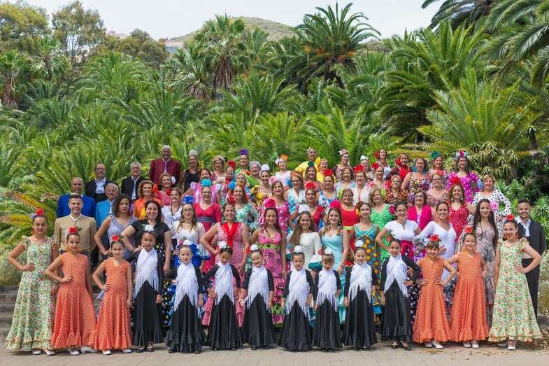 Imagen del grupo de baile español