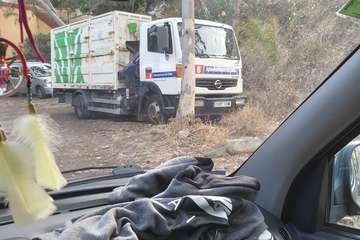 La acumulación de residuos en el Barranco del Tundidor desespera a sus vecinos (Foto TA)