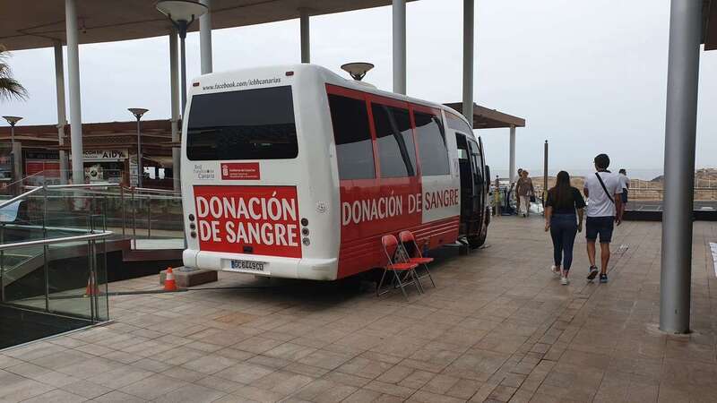 Unidad móvil del ICHH en Las Terrazas (Foto TA)