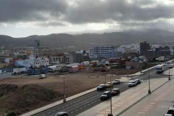 Atracciones instaladas en el sector Picachos de Los Llanos (Foto Jesús Ruiz Mesa)