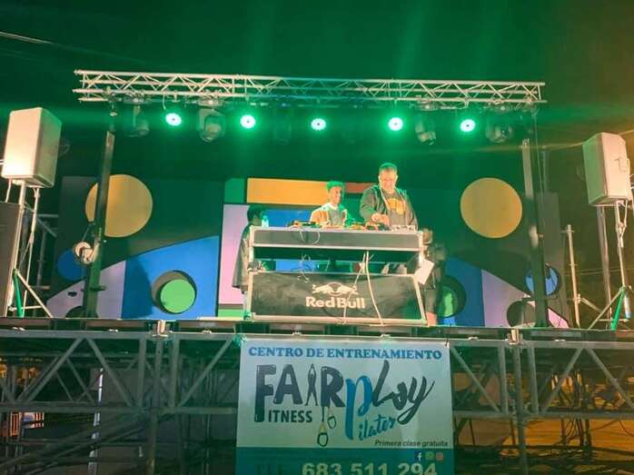 Momento del concurso de anoche en Telde (Foto TA)