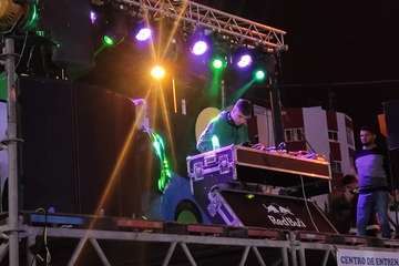 Kevin Álamo gana el primer concurso de dj's de Telde (Foto TA)