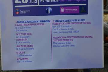 Telde presenta la programación para el 25-N (Foto TA y Francisco Javier Santana)