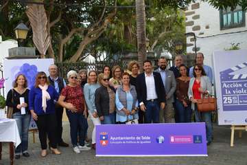 Telde presenta la programación para el 25-N (Foto TA y Francisco Javier Santana)