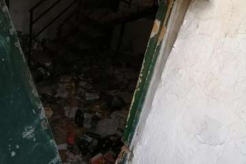 Un inmueble abandonado de La Pardilla, un potencial foco de infección (Foto TA)