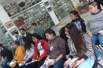 Taller sobre la igualdad en el deporte en la sede de la UD Telde (Foto TA)