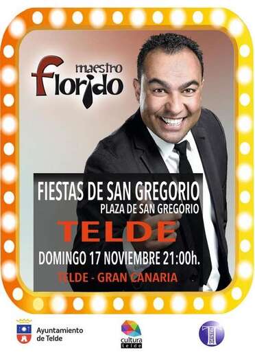 El humorista Maestro Florido actúa este domingo en la plaza de Los Llanos (Foto TA)