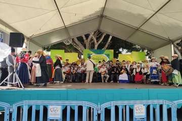 Folclore, artesanía, zumba y fotografía se dan la mano en Los Llanos (Foto Francisco Javier Santana y TA)