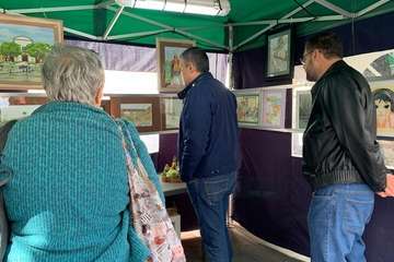 Folclore, artesanía, zumba y fotografía se dan la mano en Los Llanos (Foto Francisco Javier Santana y TA)