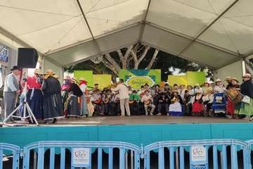 Folclore, artesanía, zumba y fotografía se dan la mano en Los Llanos (Foto Francisco Javier Santana y TA)