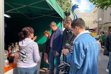 Folclore, artesanía, zumba y fotografía se dan la mano en Los Llanos (Foto Francisco Javier Santana y TA)