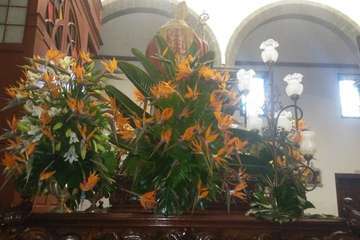 San Gregorio, acicalado para el día grande de sus fiestas (Foto TA)