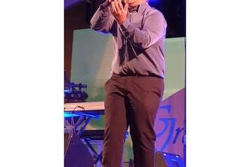 Víctor Manuel Batista, ganador del VIII Festival de la Canción de Telde (Foto TA)