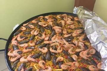 Misa y paella en El Cascajo de Los LLanos para despedir a San Gregorio El Chico (Foto TA)