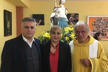 Misa y paella en El Cascajo de Los LLanos para despedir a San Gregorio El Chico (Foto TA)