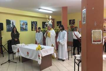 Misa y paella en El Cascajo de Los LLanos para despedir a San Gregorio El Chico (Foto TA)