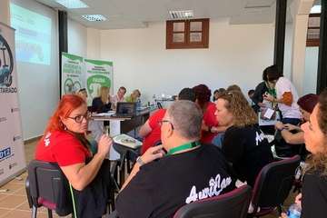 El encuentro se celebra en la Casa de la Agricultura (Foto TA)