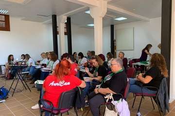 El encuentro se celebra en la Casa de la Agricultura (Foto TA)