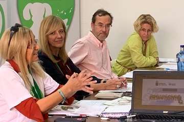 El encuentro se celebra en la Casa de la Agricultura (Foto TA)
