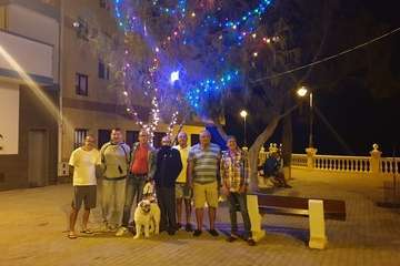La Plaza de los Pinos se apunta a la Navidad (Foto TA)