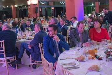 Cena navideña en Telde del Comité de Árbitros de Fútbol de la FIFLP (Foto Helena y TA)