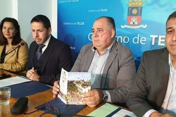 El Ayuntamiento presentó este miércoles la campaña Navidad en Telde (Foto TA)