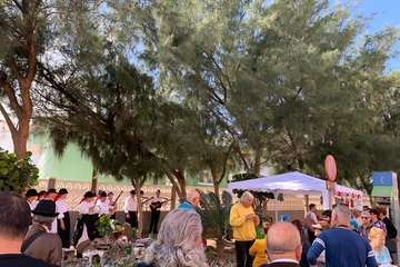 Inauguración del nacimiento de material reciclado en La Garita (Foto TA)