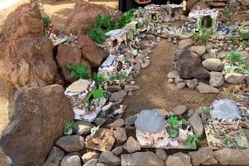 Inauguración del nacimiento de material reciclado en La Garita (Foto TA)