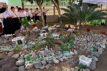 Inauguración del nacimiento de material reciclado en La Garita (Foto TA)
