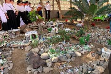 Inauguración del nacimiento de material reciclado en La Garita (Foto TA)