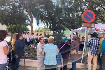 Inauguración del nacimiento de material reciclado en La Garita (Foto TA)