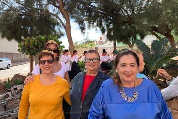 Inauguración del nacimiento de material reciclado en La Garita (Foto TA)