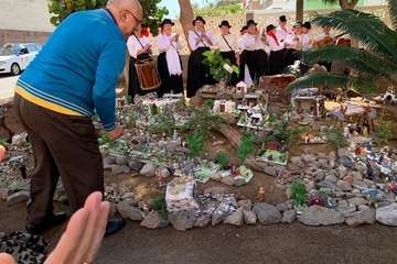 Inauguración del nacimiento de material reciclado en La Garita (Foto TA)