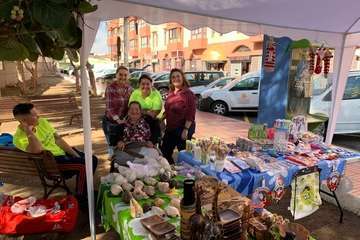 Inauguración del nacimiento de material reciclado en La Garita (Foto TA)