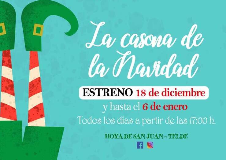 La Casona de la Navidad abre este miércoles, 18 de diciembre, hasta el próximo 6 de enero (Foto TA)