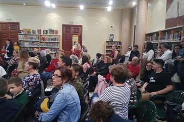 Espectáculo navideño del Centro Ocupacional de Telde (Foto TA)