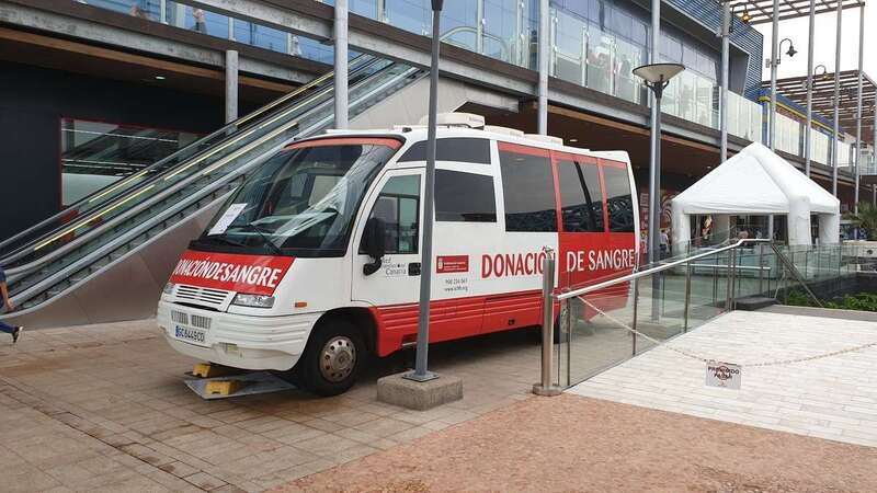 Unidad móvil del ICHH en Las Terrazas (Foto TA)