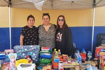 La Liga de Veteranos se vuelca con la campaña 'Ningún niño sin juguete' (Foto TA)