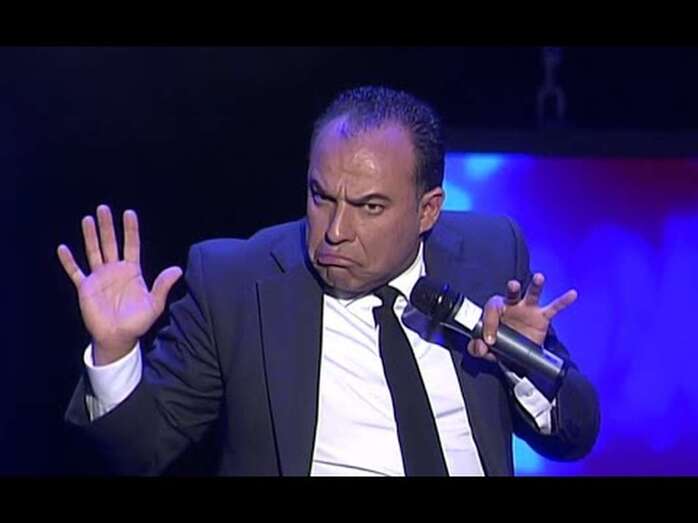 Expresión habitual de Maestro Florido en sus actuaciones (Foto TA)