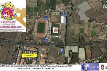 La magia de los Reyes Magos aterriza en Telde (Foto Antonio Alí y TA)