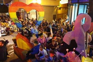 Cabalgata de los Reyes Magos en Telde (Foto TA y Antonio Alí))
