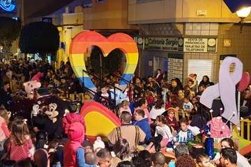 Cabalgata de los Reyes Magos en Telde (Foto TA y Antonio Alí))