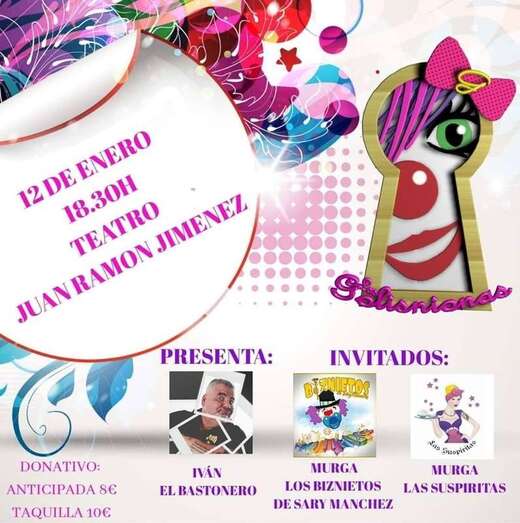 Cartel del espectáculo de esta tarde en el Teatro de Telde (Foto TA)