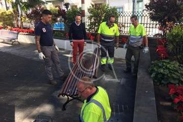 Servicios Municipales cumple con los tertulianos de San Juan (Foto TA)